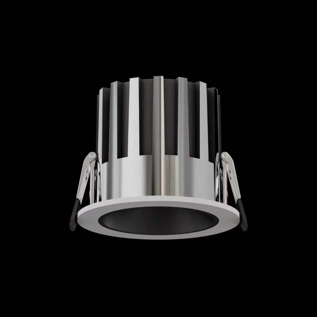 高端防眩筒灯防眩光客厅家用嵌入式窄边无主灯孔灯过道阳台玄关