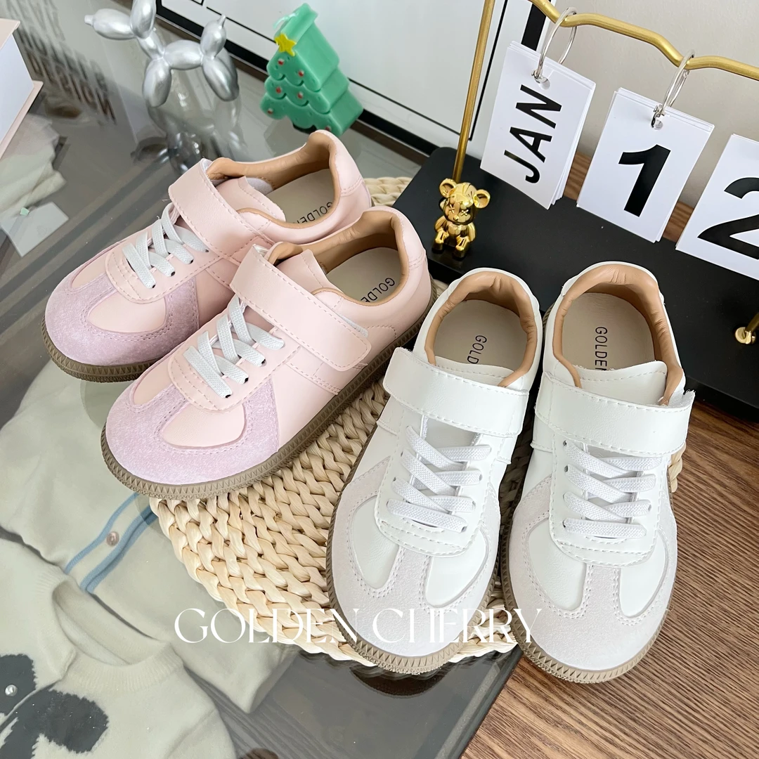 【原韩D】小童纯色百搭舒适德训鞋