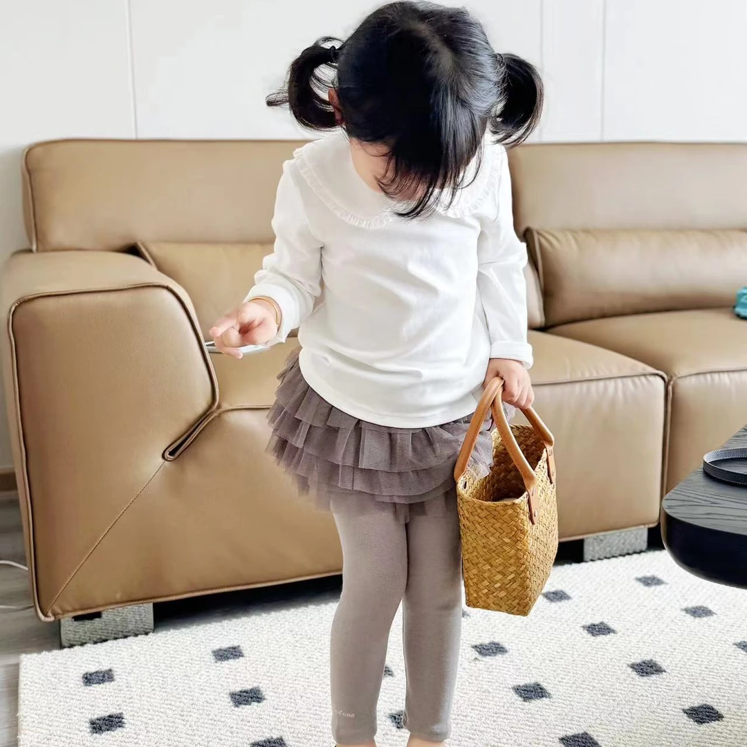 女童时尚洋气百搭莎莎打底裤2463