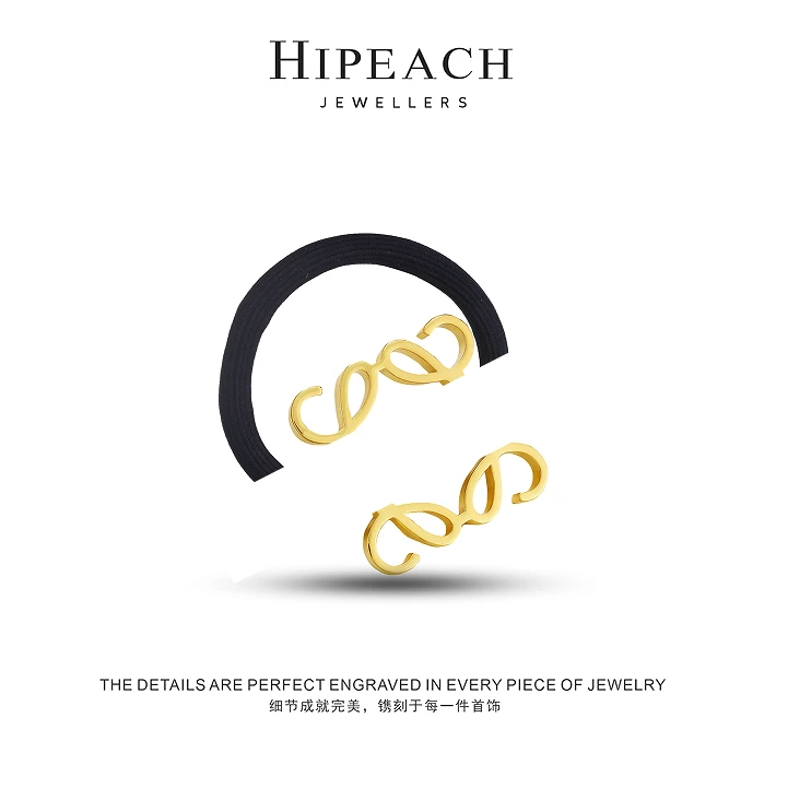 ♠♠光面徽标头绳HTJF0024