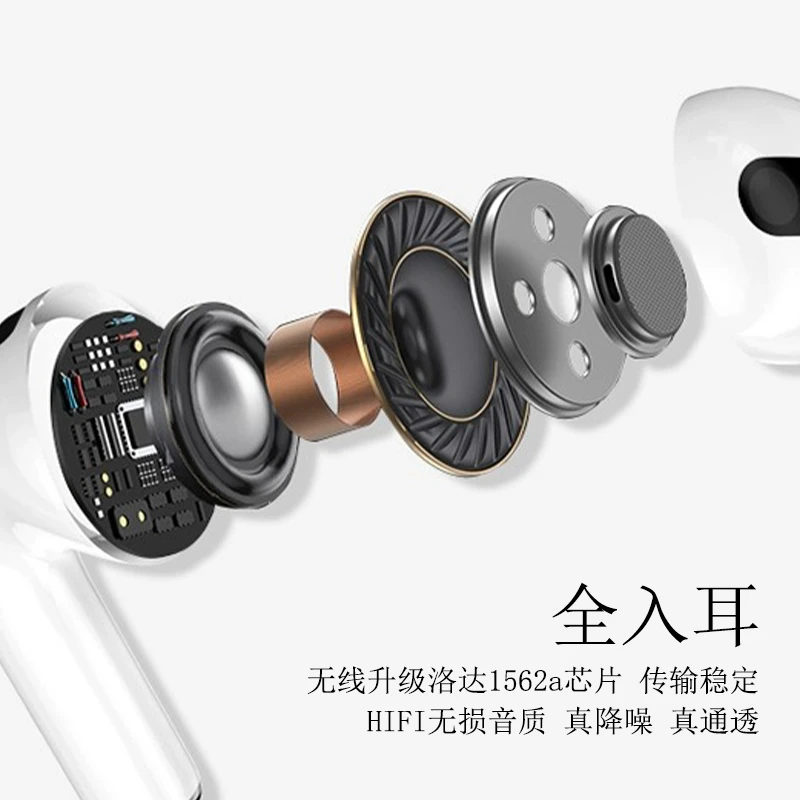 RNABAU/RNABAU洛达高品质无线入耳蓝牙耳机降噪通透苹果安卓通用