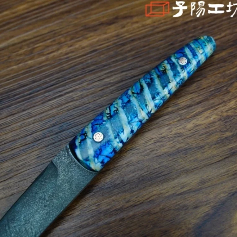 乌兹钢柳叶户外刀