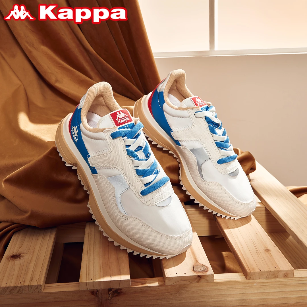 卡kappa跑步复古轻跑情侣鞋潮流百搭舒适运动鞋休闲鞋K0CX5MM01