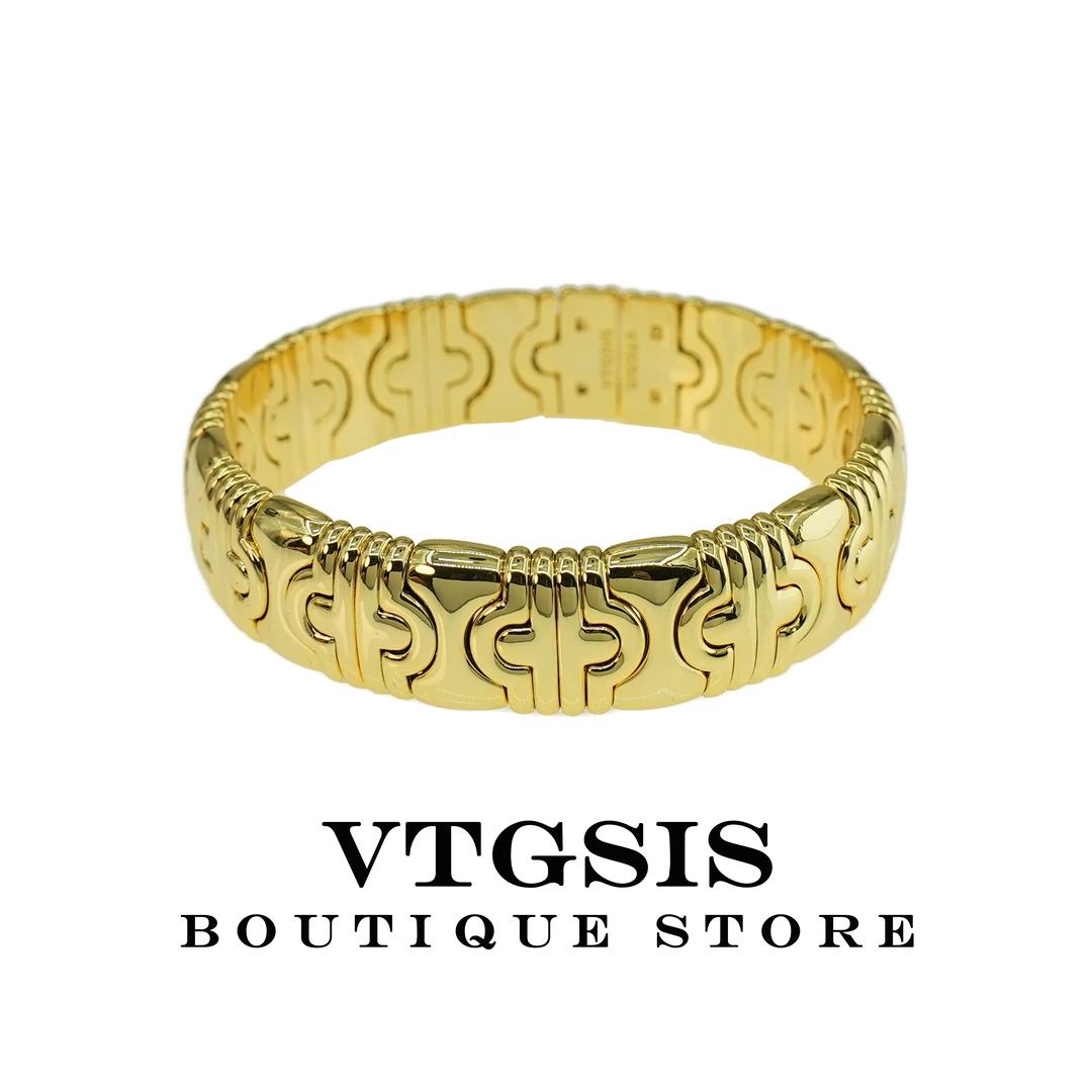 VTGSIS 合金手镯 6110金色魔方手镯时尚复古女王节气质经典女百搭