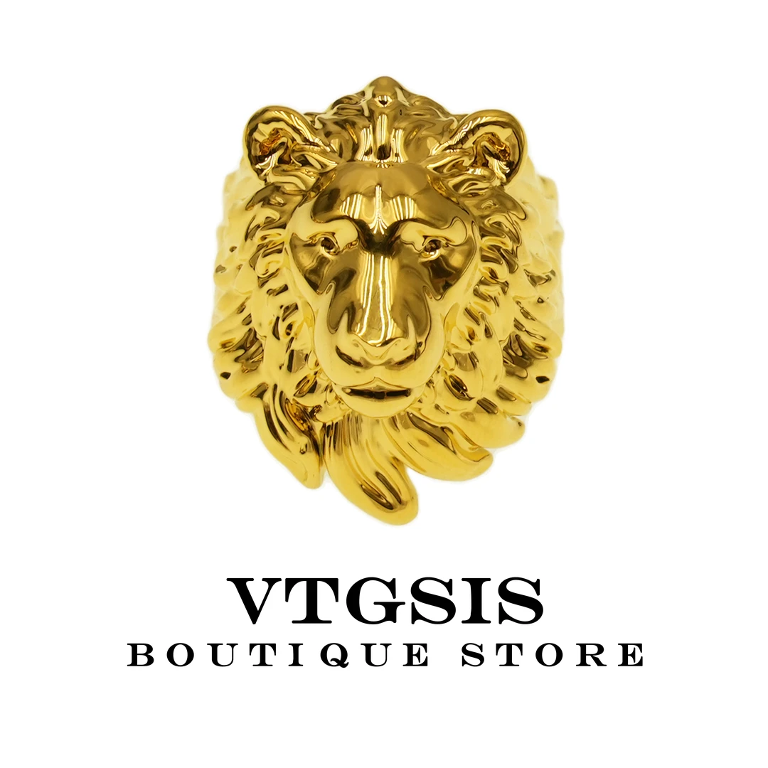 VTGSIS 合金戒指 1233理查一世狮子戒指轻奢复古小众【直播同价】