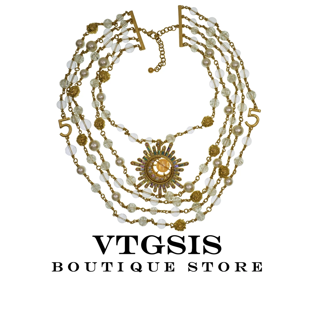 VTGSIS 合金琉璃项链 3775日月星辰项链红人上新【直播同价】