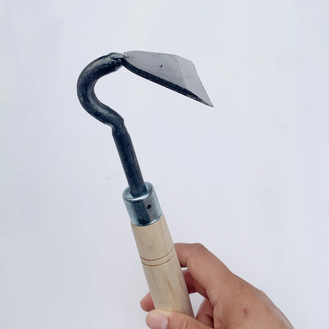 小锄头树皮腐烂刮刀锋钢加厚家用专用材质刮老树皮木把