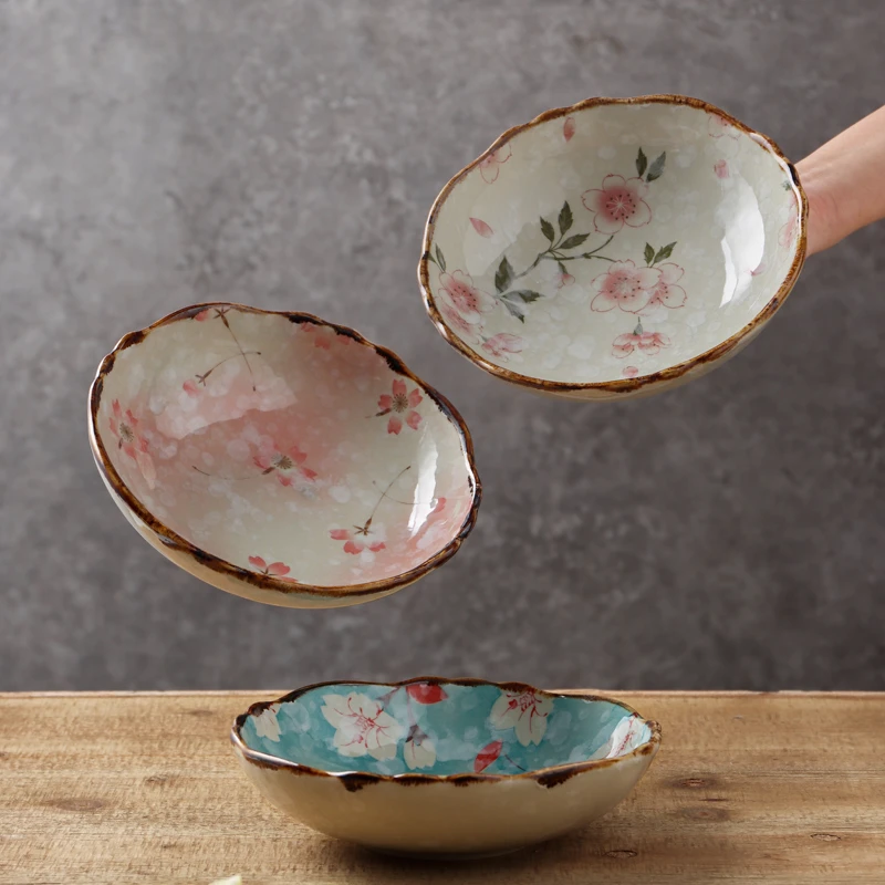 川岛屋日式陶瓷盘餐具菜盘家用2025新款网红创意餐盘高级感深菜盘