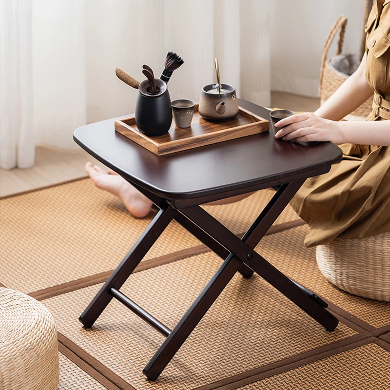 可折叠桌子餐桌家用小方桌出租房小户型简易正方形便携式吃饭桌子