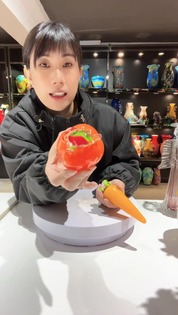 【闪购商品】茶盏琉璃摆件家居摆件