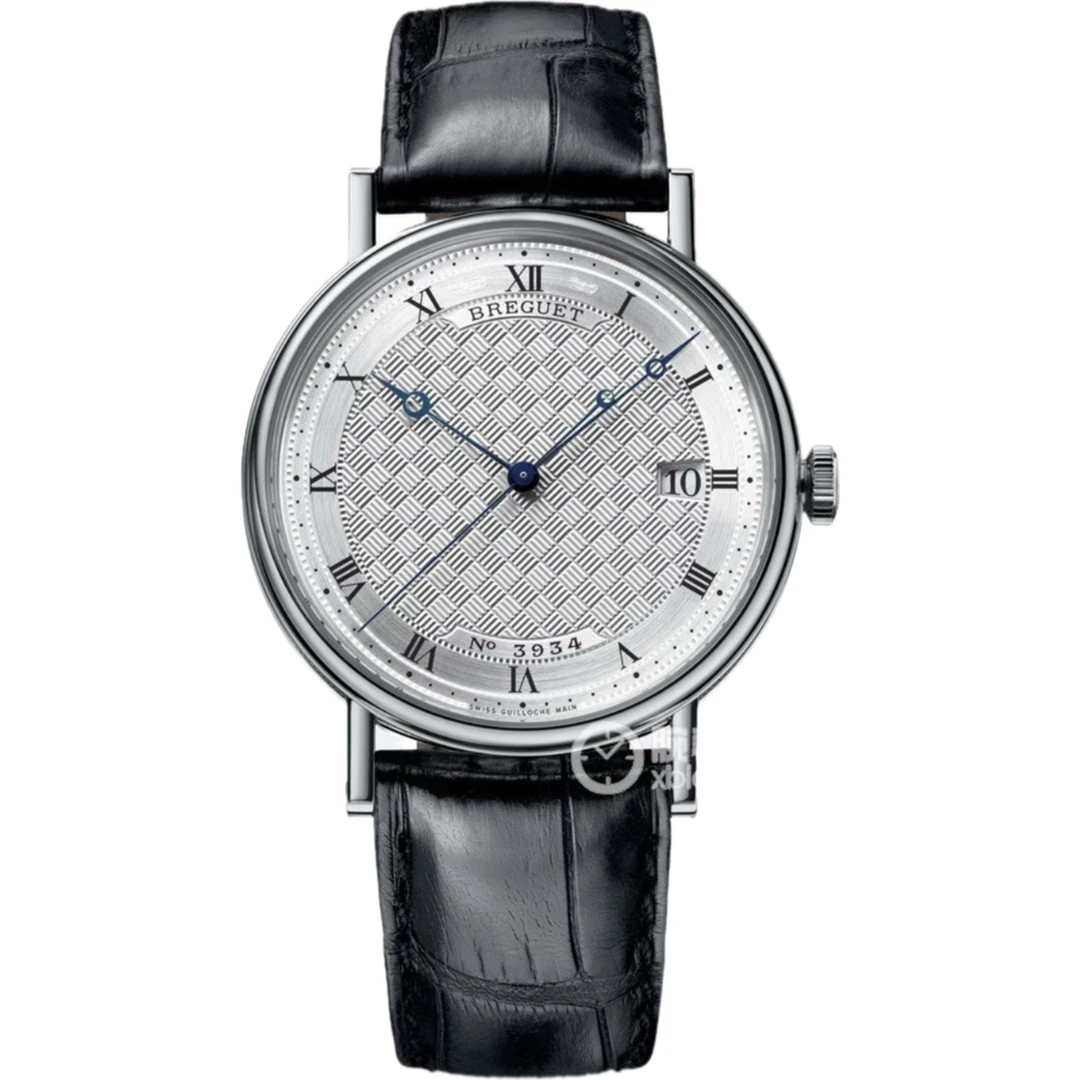 95新 BREGUET/宝玑 经典5177BB/38mm/16年全套/18k白金材质