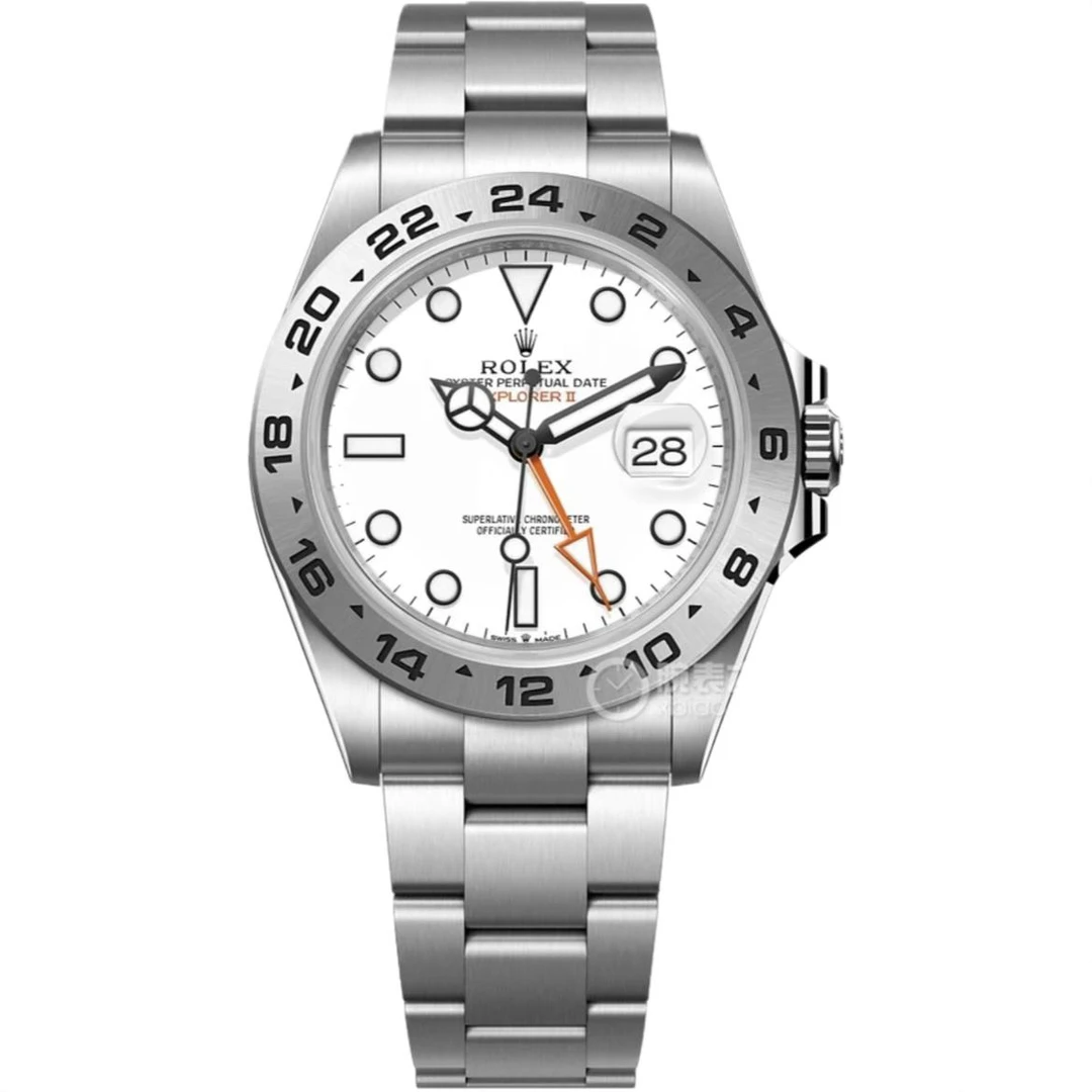 95新 Rolex/劳力士 226570白探二/21年国行全套双吊牌/42mm