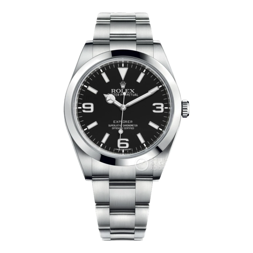 95新 Rolex/劳力士 214270探险家一/39mm/单表乱码/夜光刻度