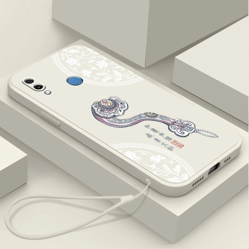 华为荣耀play手机壳液态硅胶防摔软壳镜头全包软新款保护套薄如意