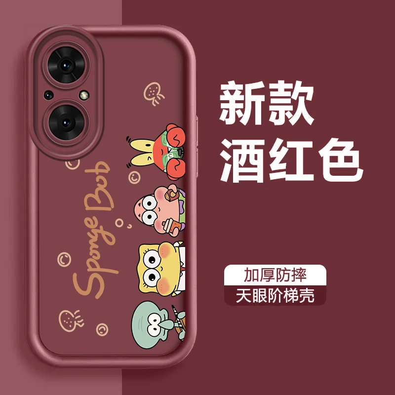 适用华为NOVA9SE天眼阶梯手机壳新款防摔高级感硅胶软壳比奇堡