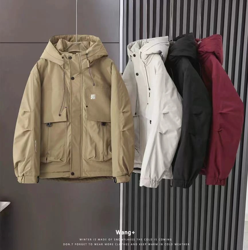 Z-5618冬季情侣款多色冲锋衣加厚外套