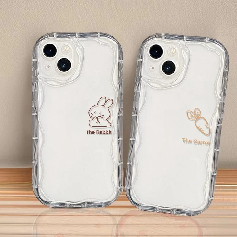 适用ins简约苹果14手机壳iPhone11/12/13promax奶油壳xs透明软壳x