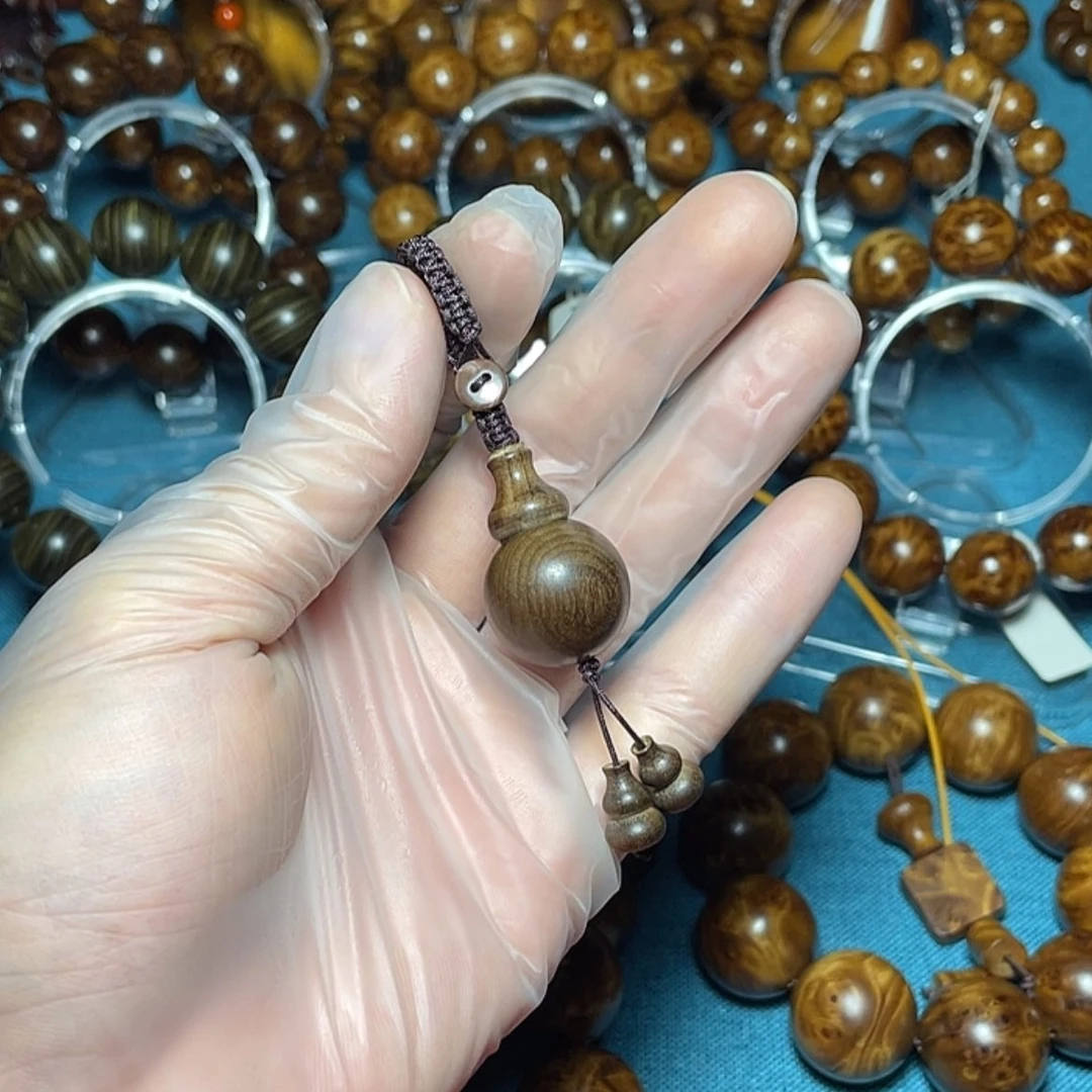 【闪购商品】金丝楠手串/手链平**影