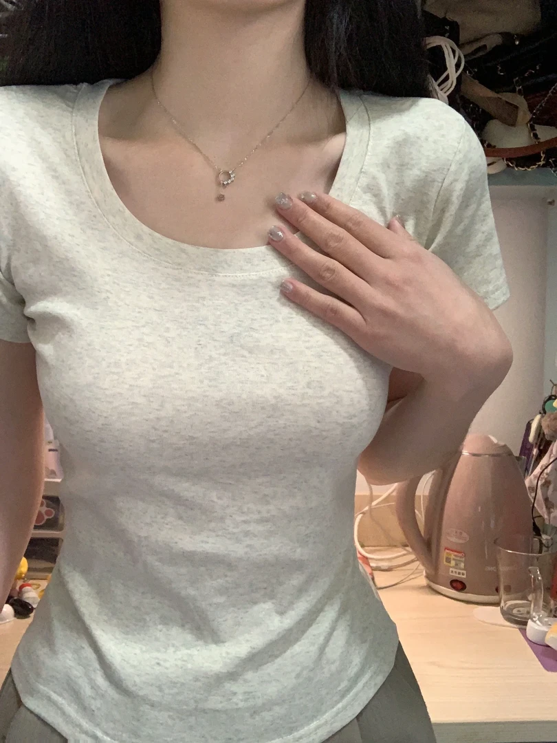 【宽带美背】福阳小清新个性上衣