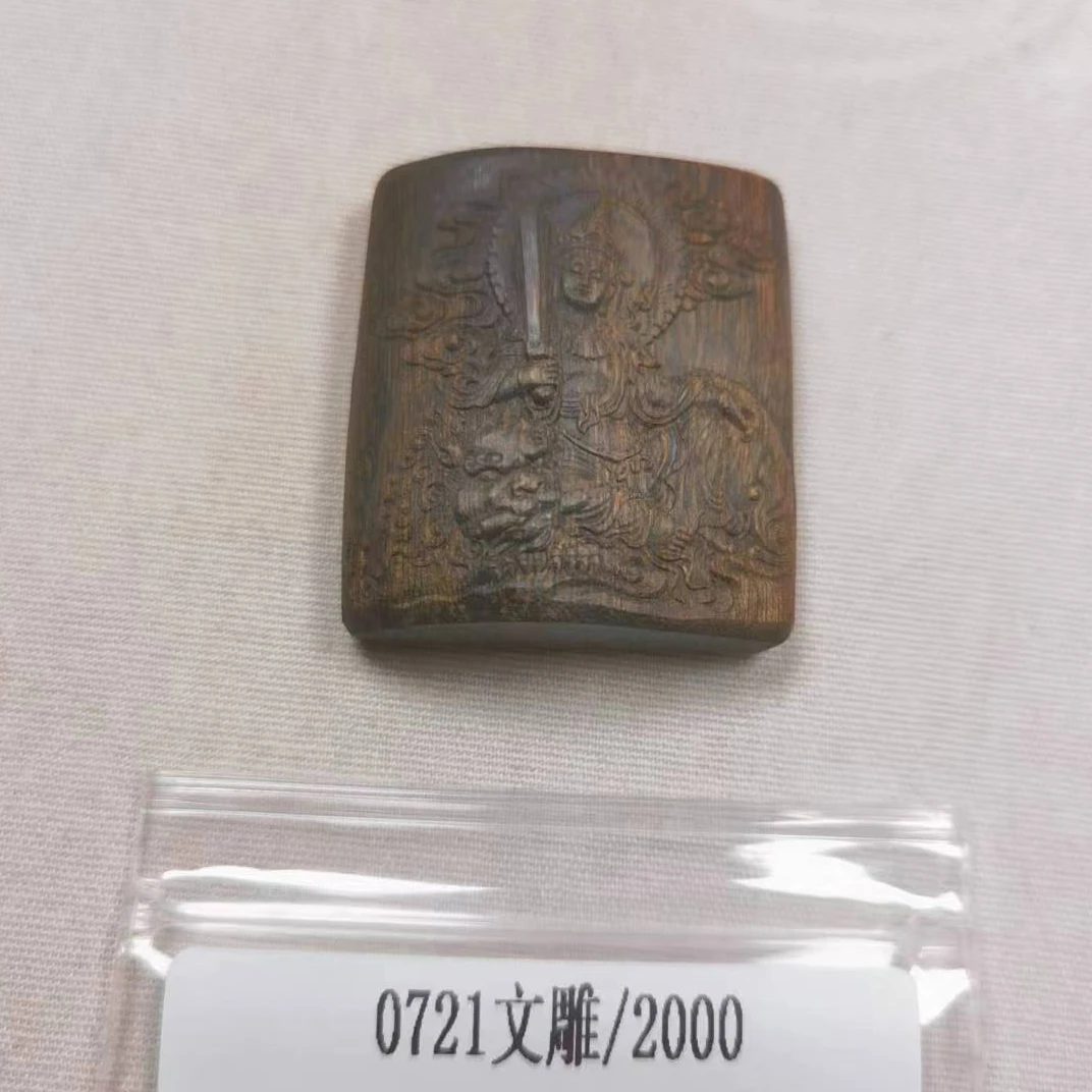 重约17.30克  0721文雕/2000（雕）天然木艺木雕