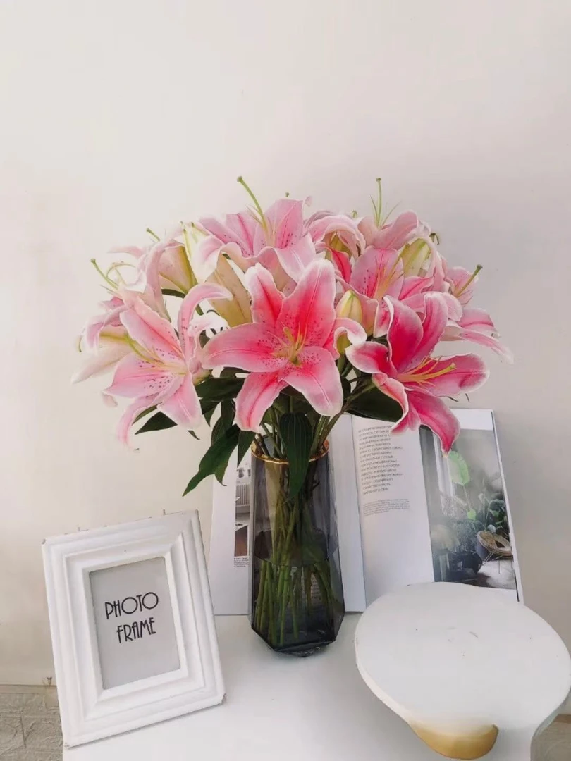 【粉红百合】香水百合鲜花有香味花期长云南鲜花基地直发