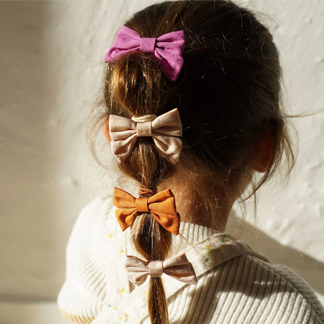 丹麦Grech Co儿童可爱发饰发夹鲨鱼夹碎发夹百搭北欧风发绳小抓夹