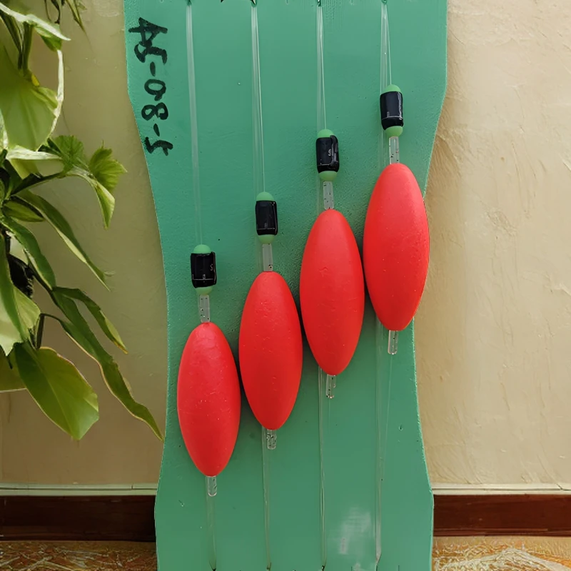 一粒漂通线组急流雅鱼赤尾白甲红色绿色漂规格型号齐全可任意搭配