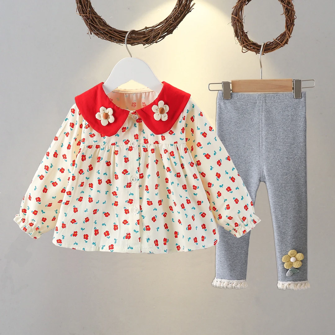 儿童外套女童秋装上衣宝宝开衫外衣小童套装一岁小女孩2长袖新款3