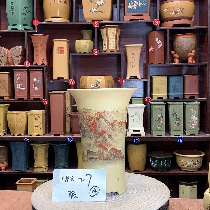 紫砂花盆紫砂艺术