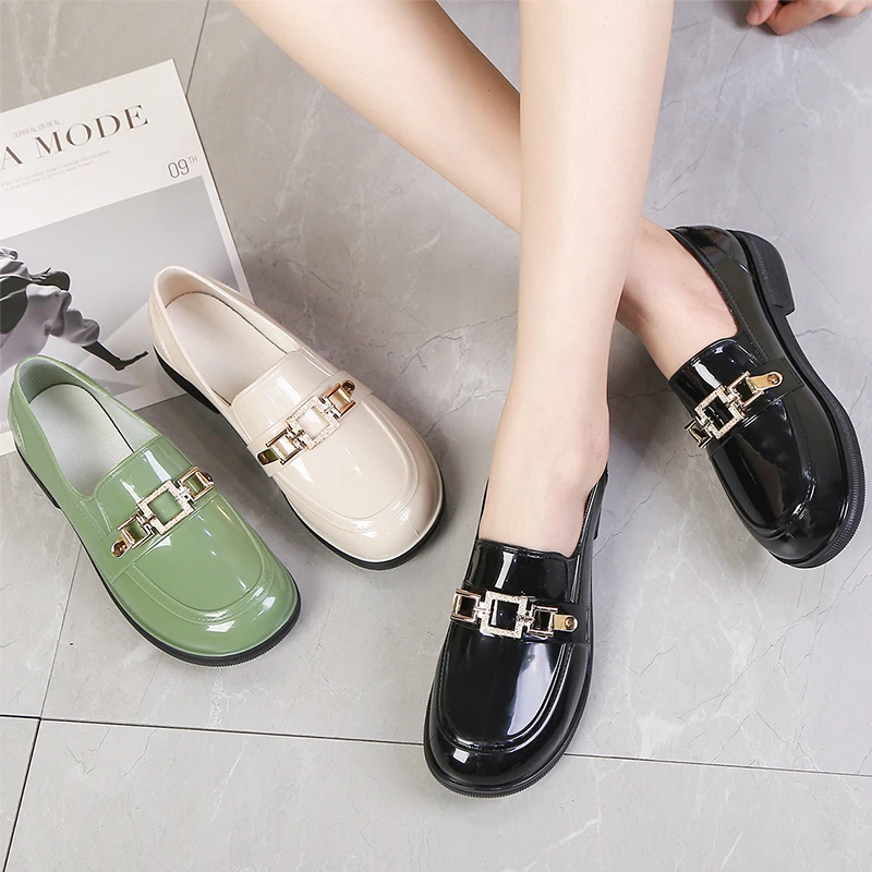 时尚雨鞋女低帮水鞋夏季外穿防滑防水胶鞋休闲厨房工作鞋浅口水靴