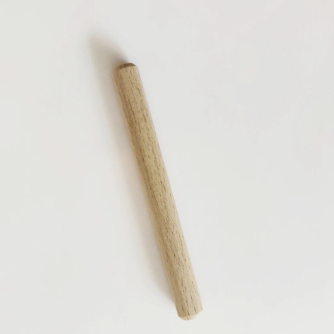 二胡配件/二胡护琴码/给琴皮减压/圆柱形护琴码/原木色艺术
