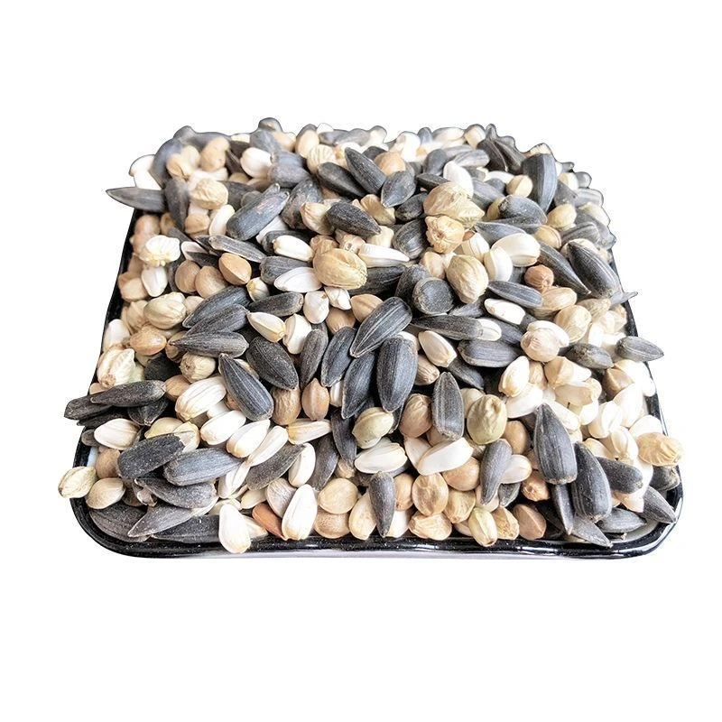 麻子火麻仁红花籽油葵鹦鹉混合鸟粮饲料仓鼠松鼠粮鸽粮三合一