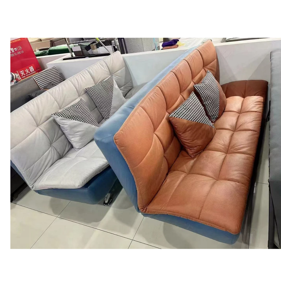 （新疆包邮）轻奢折叠沙发床家用客厅简约意式折叠沙发新疆