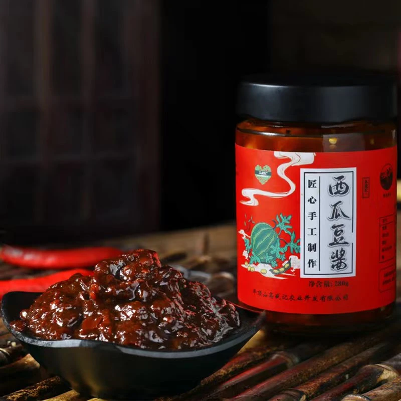 河南高盛记黄豆西瓜酱豆正宗老干妈豆豉风味老干妈风味豆豉普宁