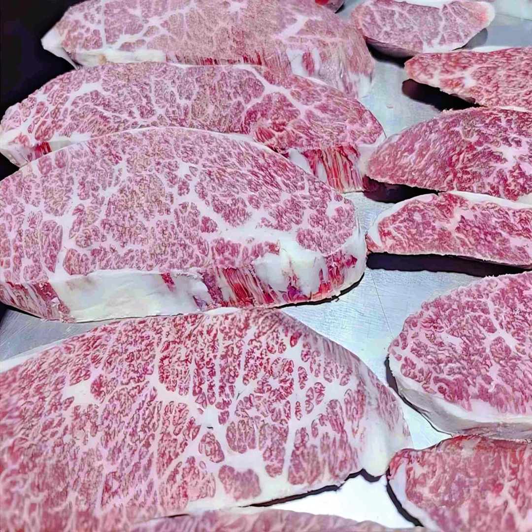 龙江和牛A5原切眼肉盖牛排 雪花丰富 鲜嫩多汁 800g