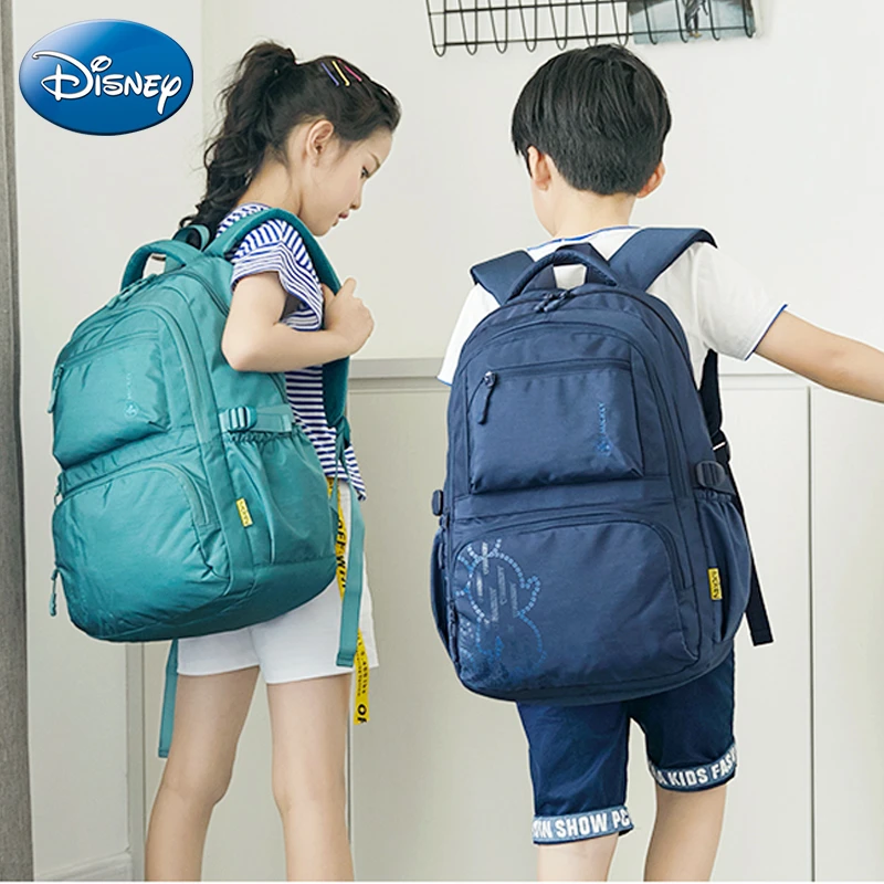 Disney/迪士尼书包小学生1-3-4-6年级护脊减负儿童超轻护脊双肩包