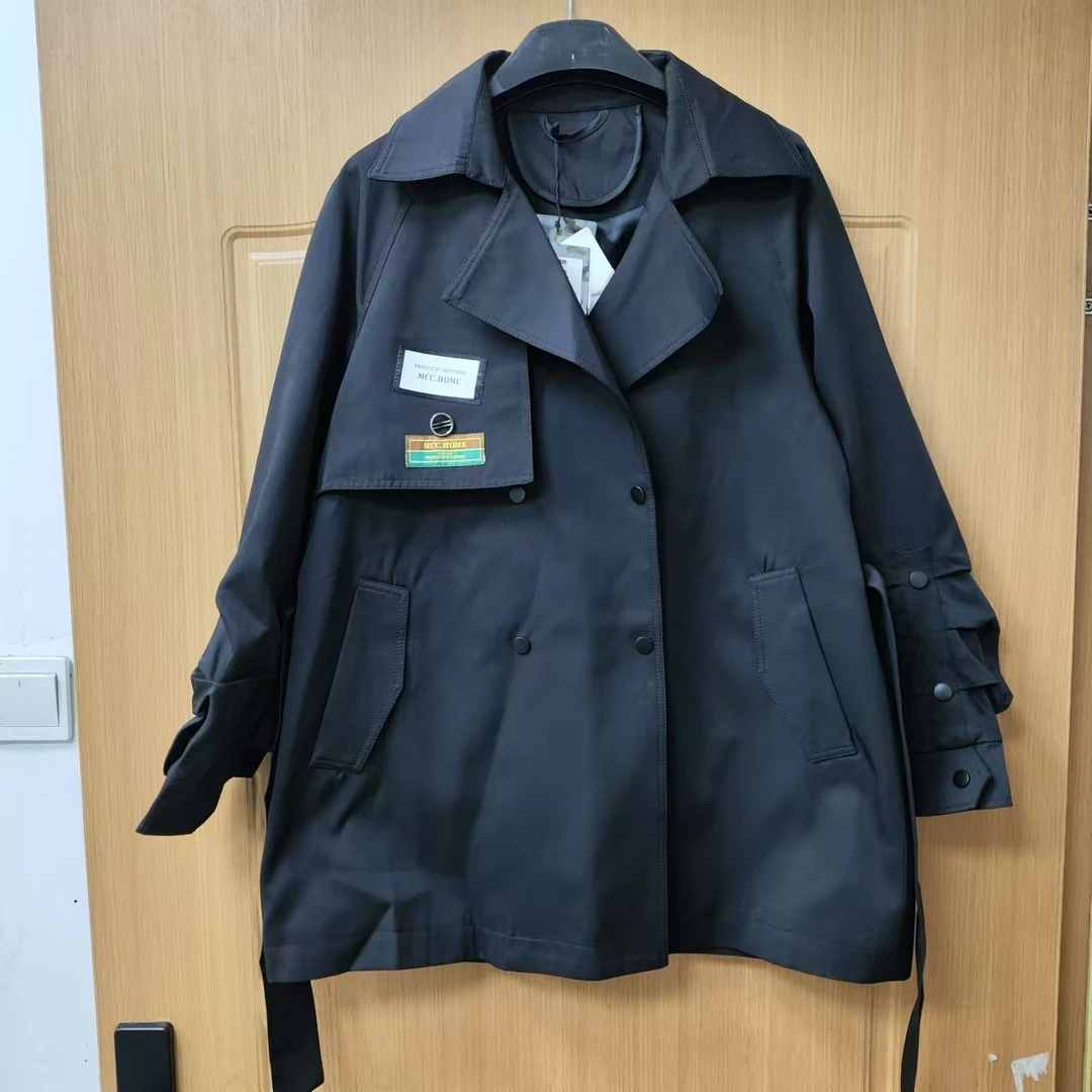 韩版炸街气质外套高级感潮流时尚休闲风衣21102(A11-3)