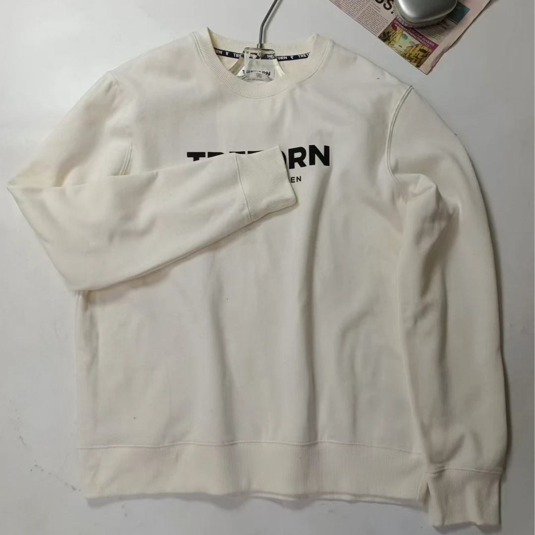 保暖实穿好看！高级感情侣款加绒加厚凸出字母卫衣(B11-7)99131