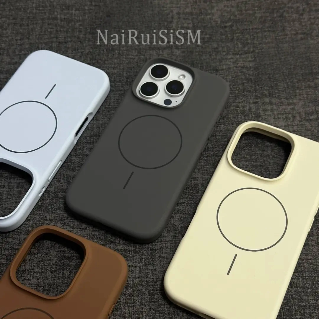 2025新款液态硅胶磁吸适用苹果16Promax手机壳防摔15Pro亲肤14软