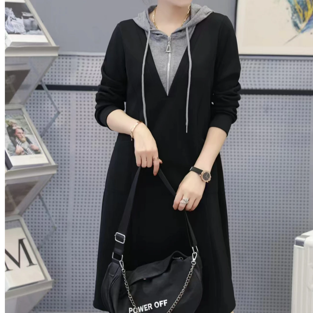 连衣裙2024新款女春秋气质女款长袖长裙Z中年妈妈长款秋天裙子女