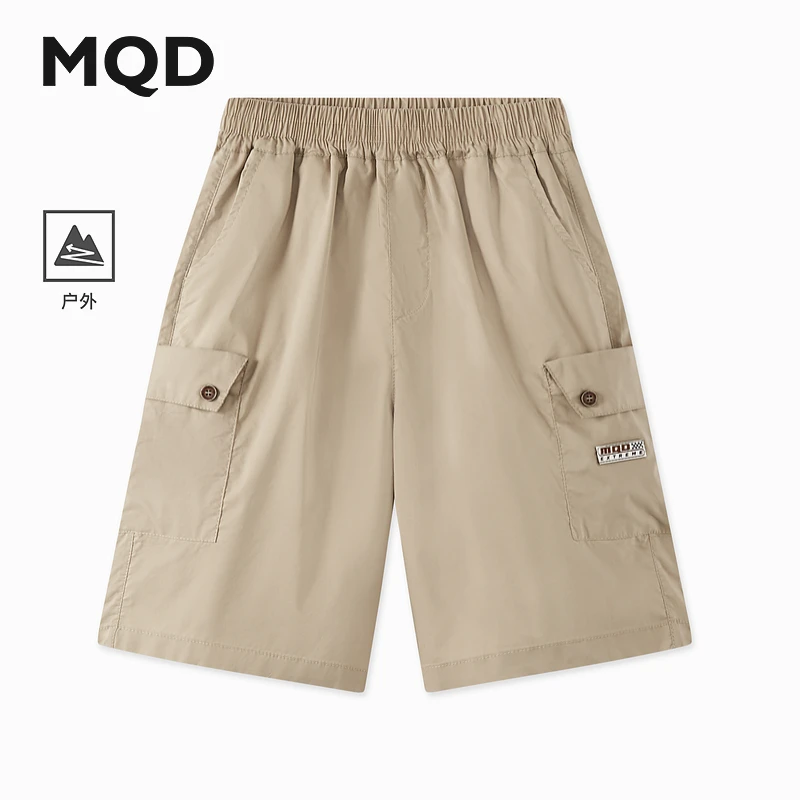 MQD童装儿童24夏新款工装户外露营五分休闲裤9642W1555