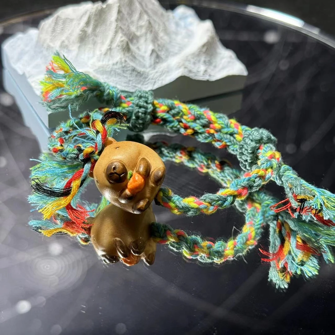 非金属木质手链 卡皮巴拉手绳 X386