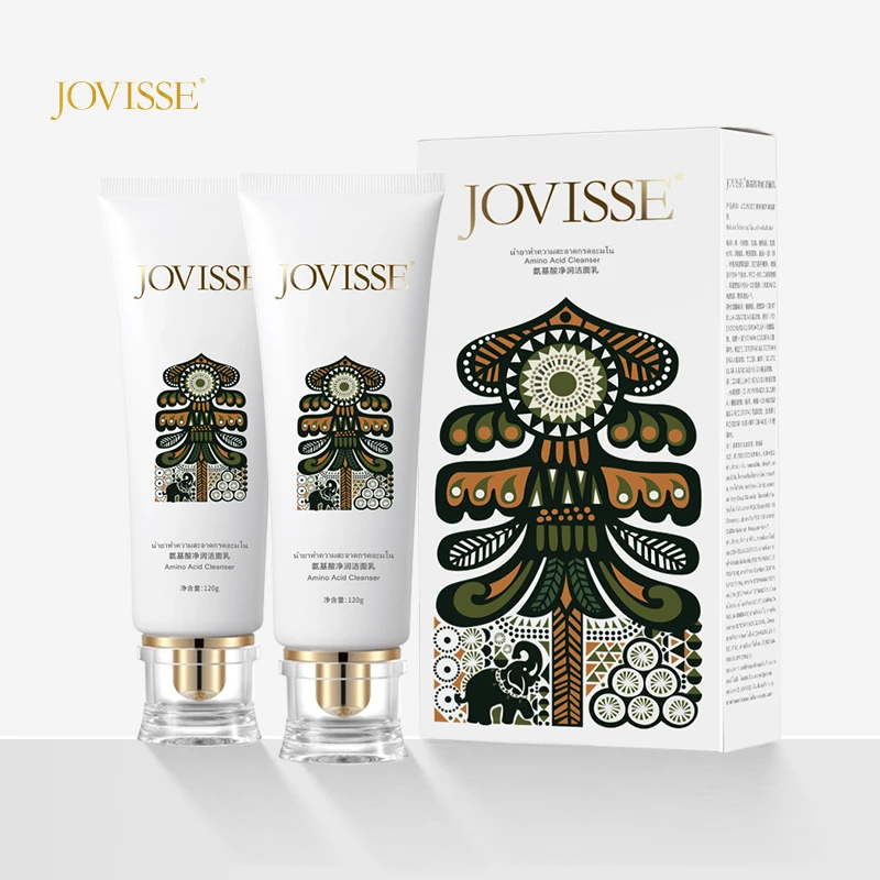 JOVISSE/洁薇丝氨基酸净润大皇宫洁面乳深层清洁绵密泡沫到手四支