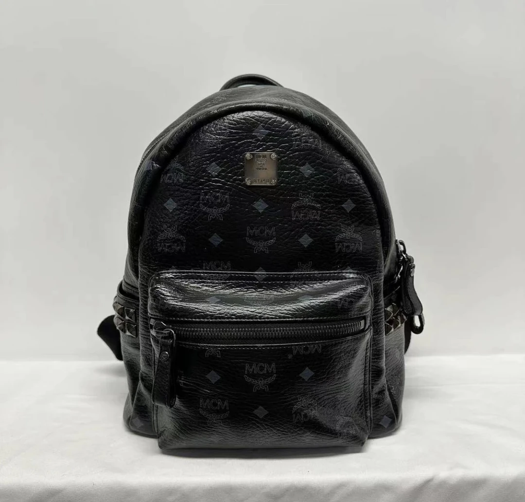 95新 MCM 97新黑色双肩包