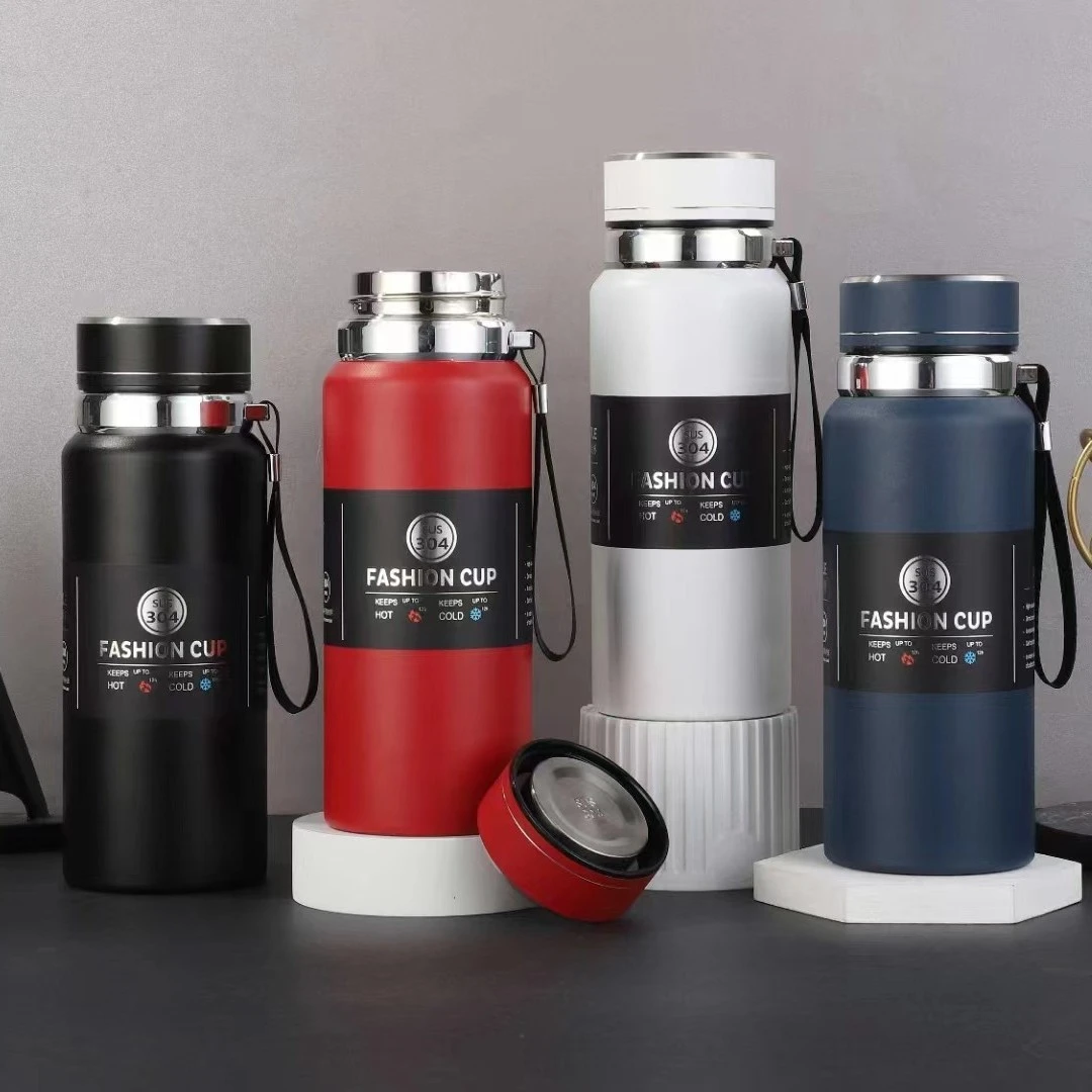 【仅xian粉丝团拍】新款304不锈钢大容量保温杯真空运动水壶