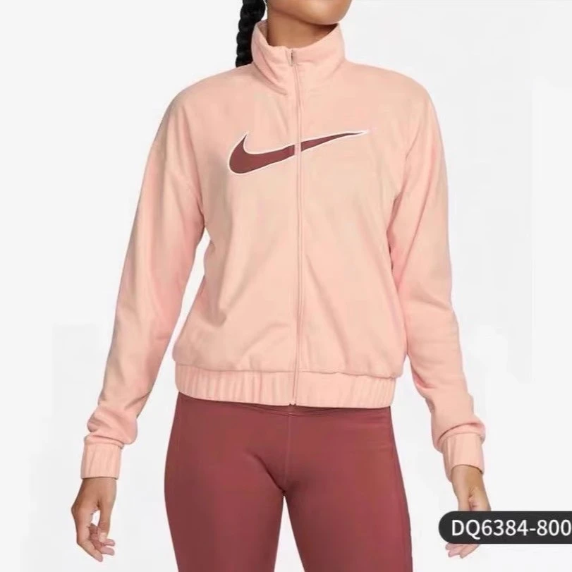 Nike耐克 女子跑步运动训练防风立领夹克 DQ6384-800