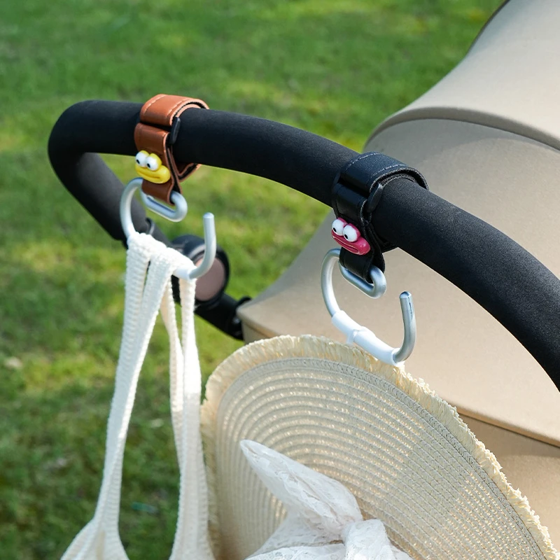 魔术贴电动车挂钩婴儿车挂钩免打孔多功能强力承重推车挂钩挂包钩