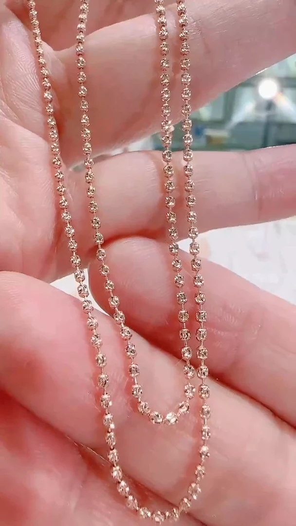 18K金项链（精工）