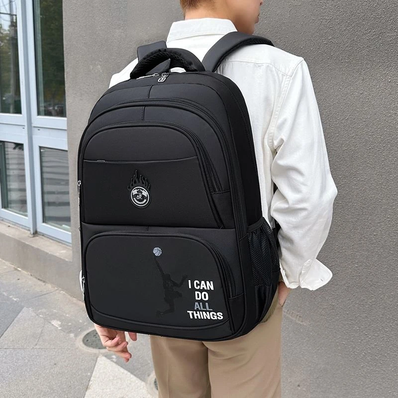 新款小学生书包初中生高中大容量防水双肩包背包旅游出差电脑包