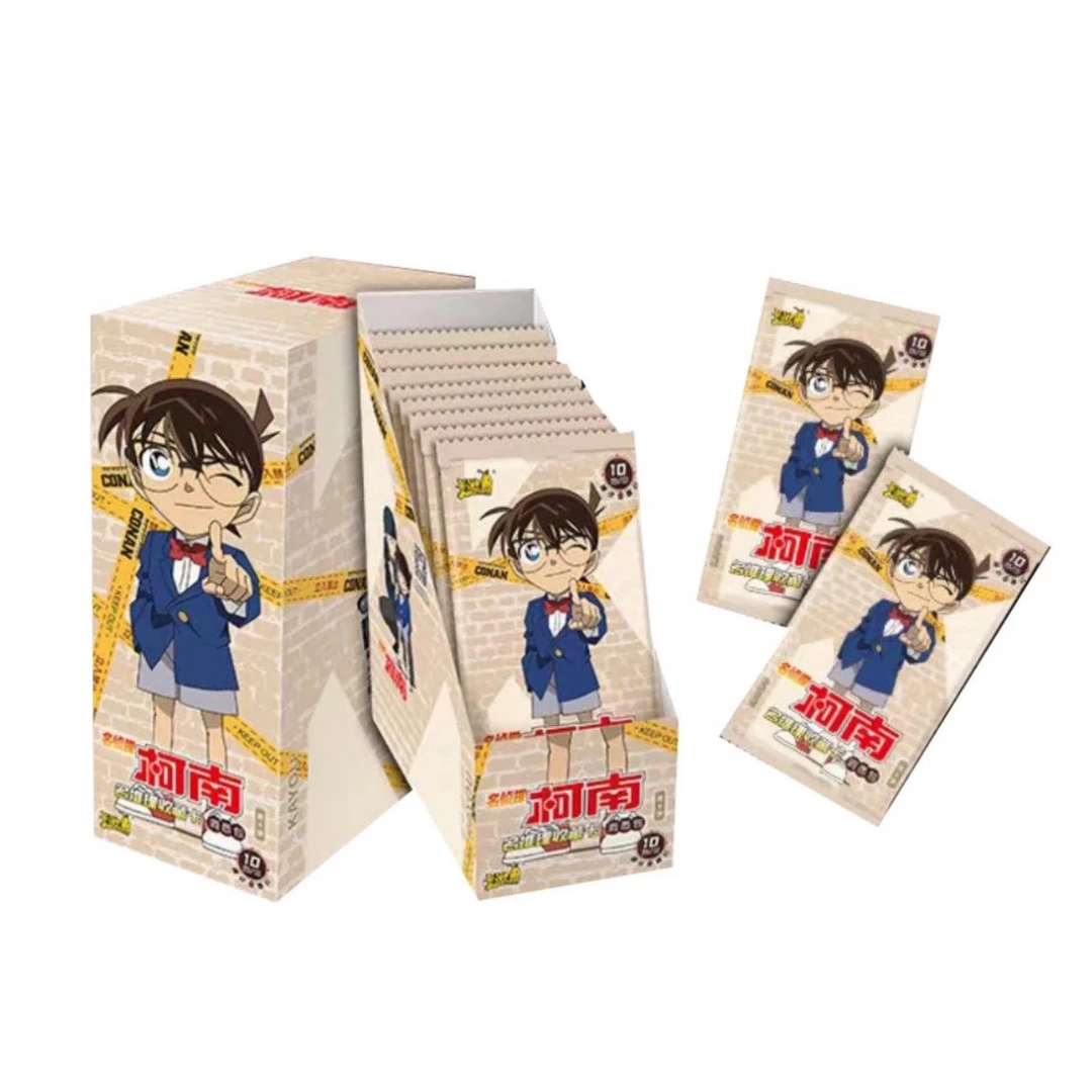 【平拆端盒】卡游名侦探柯南-洞悉四弹名侦探推理卡盲盒